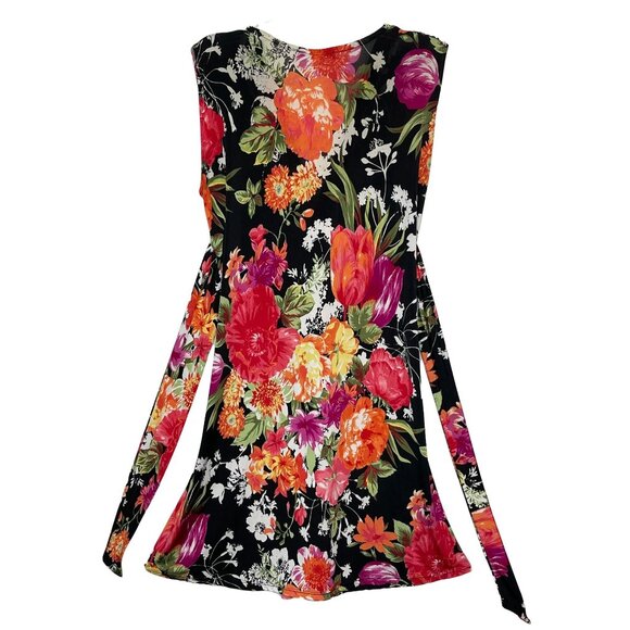 Maille Demoiselle Paris Smarty Knot Front Dress Criss-Cross Sleeveless Size US 6 - Picture 8 of 15